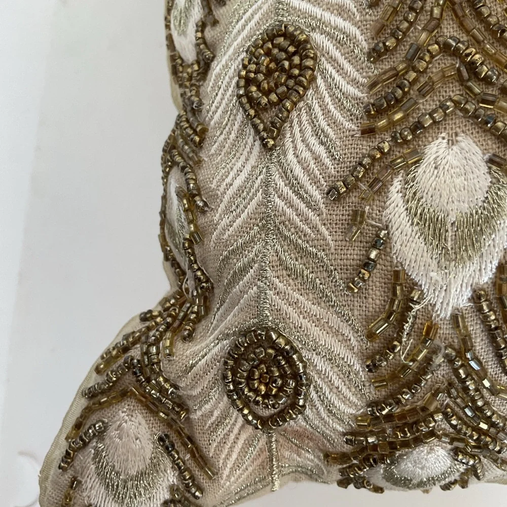 Pier 1 Beaded Pillow